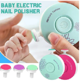 6 in 1 Round Electric Baby Nail Trimmer Set Manicure Set