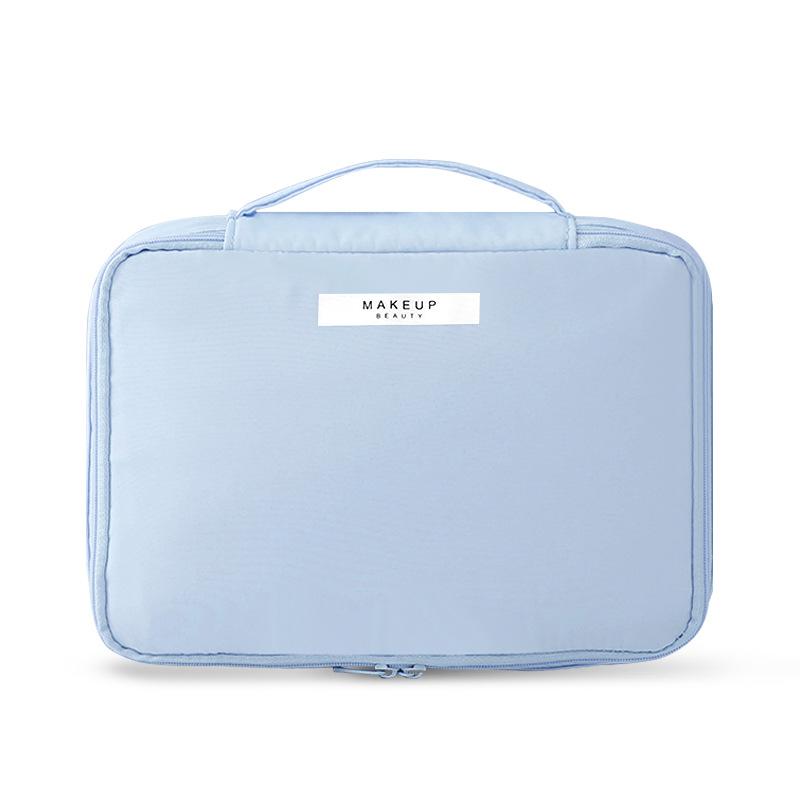 Waterproof Travel Make Up Storage Bag with Pouch For Women Toiletries Organizer Pouch Female Large Capacity Portable Cosmetic Bag