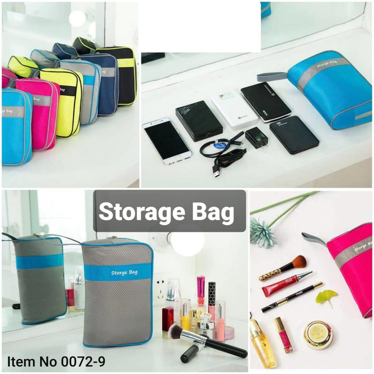 Portable Makeup Bag Cosmetics Storage Bath Wash Travel 1Pcs