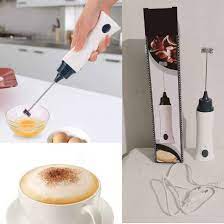 Portable Electric Coffee Frother & Milk Mixer - Handheld Foam Maker For Latte & Cappuccino