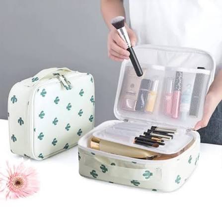 Travel Cosmetic Pouch & Makeup Organizer Bag – Waterproof Multipurpose Storage Pouch