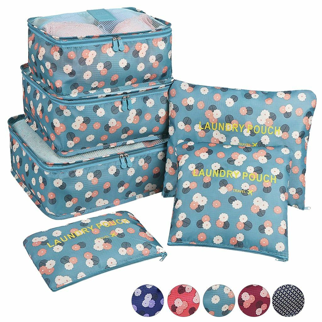 6-in-1 Travel Storage Bag Set | Options Available
