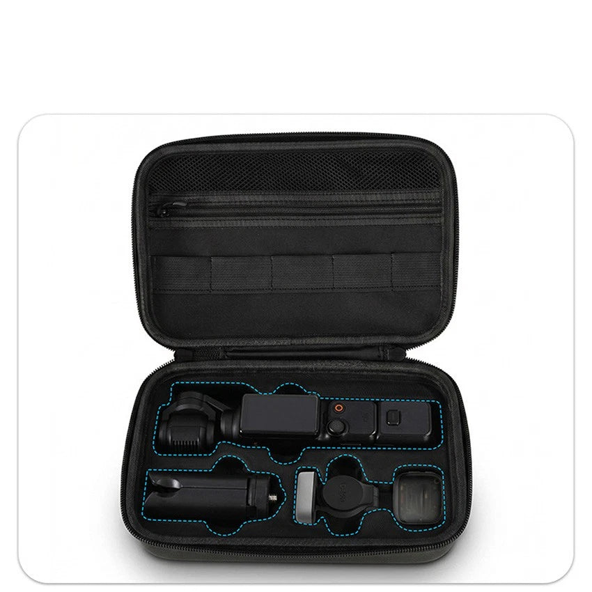 Premium All-in-One Hard Storage Case for DJI Pocket 4 - Portable Shockproof Carrying Bag Handbag Travel Organizer