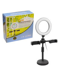 LIVE DESKTOP RING LIGHT PHONE HOLDER L8066