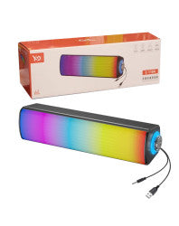 YSD E1104 MINI SOUNDBAR RGB